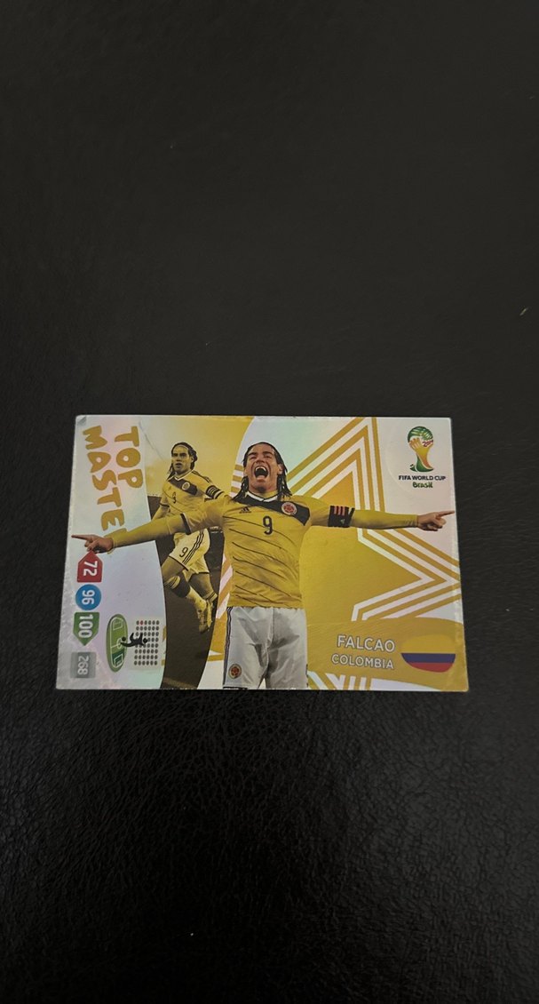 PANİNİ FİFA WORLD CUP 2014 FALCAO TOP MASTER KARTI - Görsel 2