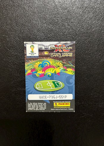 PANİNİ FİFA WORLD CUP 2014 TOP MASTER NEYMAR KARTI - Görsel 3