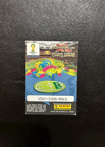 PANİNİ FİFA WORLD CUP 2014 WAYNE ROONEY TOP MASTER KARTI - Görsel 3