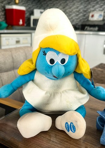 Renkli Mavi masal ve ninni anlatan Peluş Oyuncak Şirinler - Görsel 2