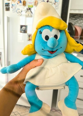 Renkli Mavi masal ve ninni anlatan Peluş Oyuncak Şirinler - Görsel 7