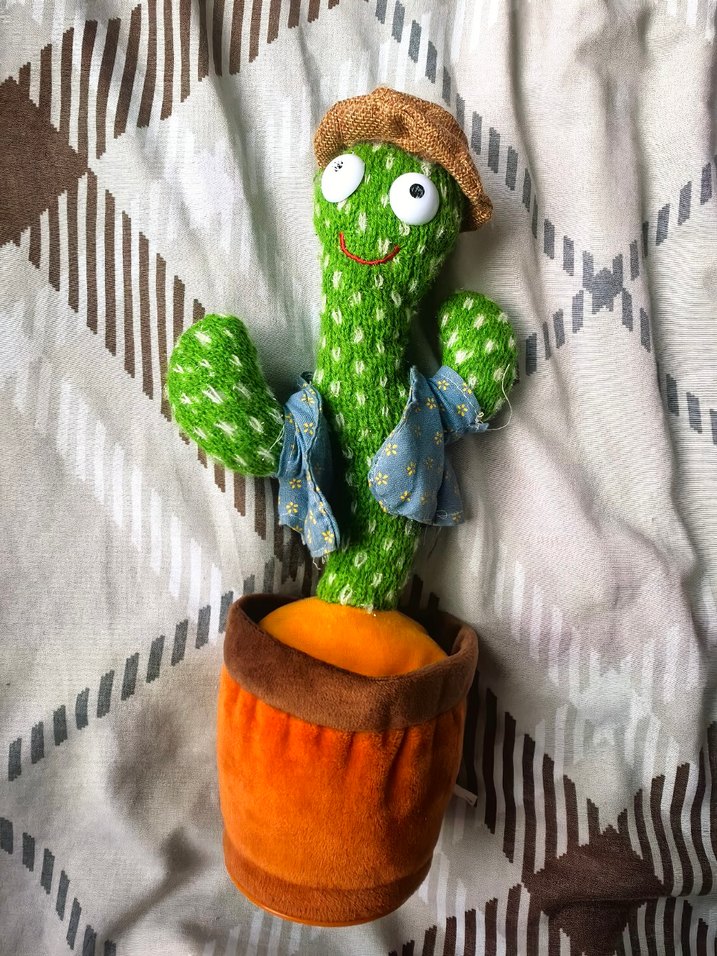 Renkli Müzikli Kaktüs Oyuncak - Görsel 2