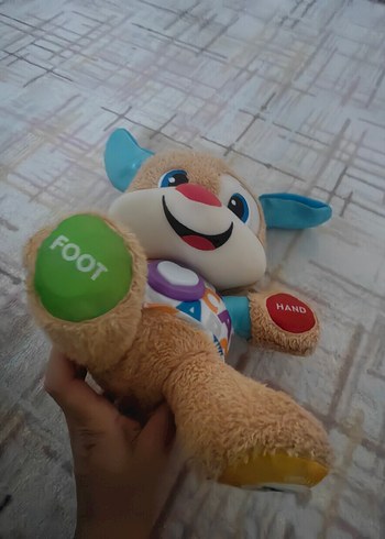 Renkli Eğitici Peluş Köpek Oyuncak - Görsel 4