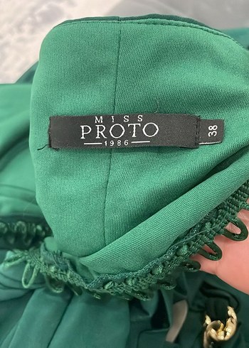 Zincir Detaylı Straplez Uzun Kadın Elbise - Görsel 8