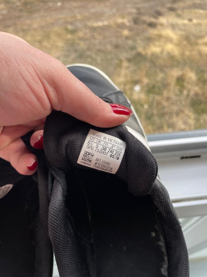 Adidas Siyah Beyaz Kadın Sneakers - Görsel 4