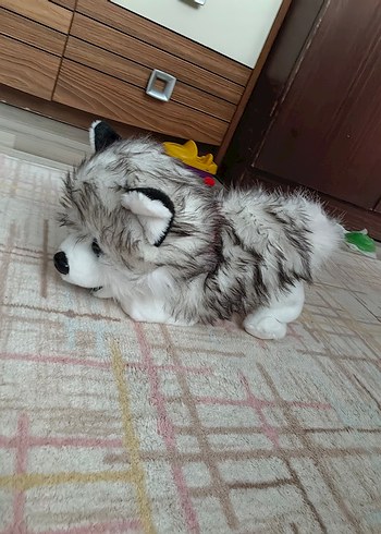 Gri Husky zıplayan Oyuncak - Görsel 6