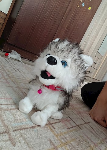 Gri Husky zıplayan Oyuncak - Görsel 8