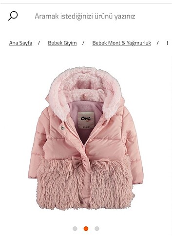 Koz bebek mont - Görsel 2