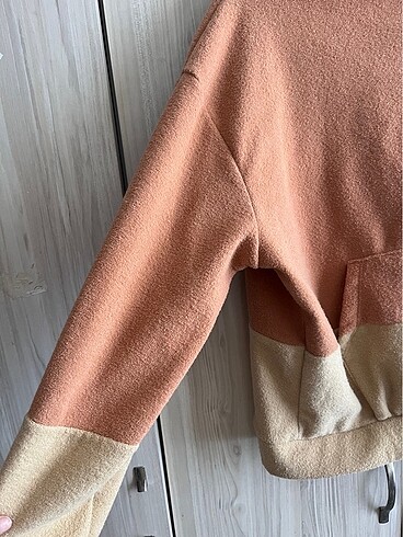m Beden kahverengi Renk Spor sweatshirt
