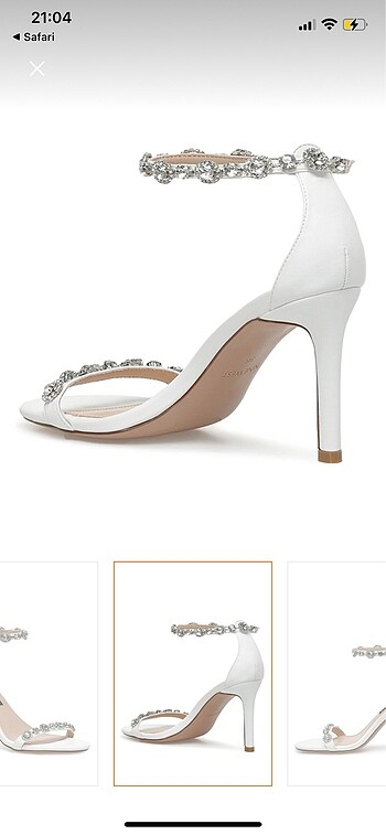 38 Beden Nine west topuklu ayakkabı