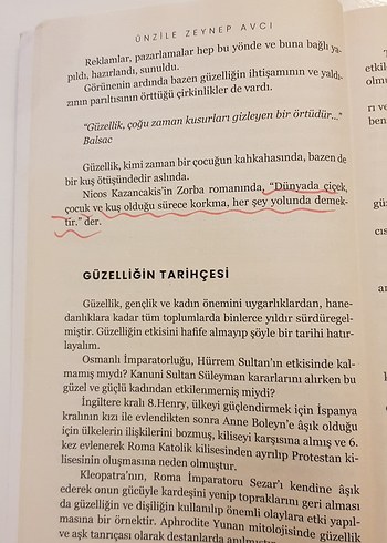 Güzelliğin Kitabı - Ünzile Zeynep Avcı - Görsel 4