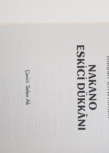 Nakano Eskici Dükkanı - Hiromi Kawakami - Görsel 5