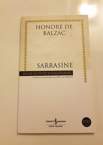 Honoré de Balzac - Sarrasine Romanı