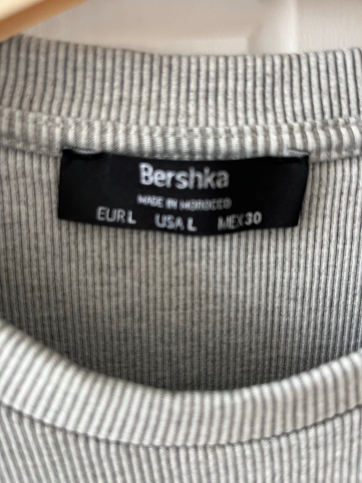 Kadın Gri Baskılı Pamuklu Sweatshirt - Görsel 3