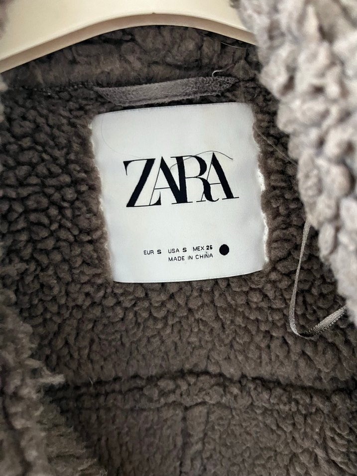 Kahverengi Kürklü Süet Kadın Kış Ceketi - Görsel 2