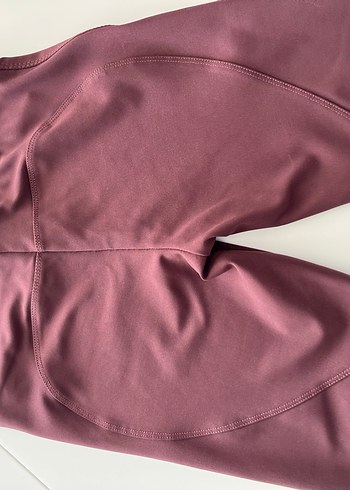 Bordo Midi Spor Tayt - Görsel 3