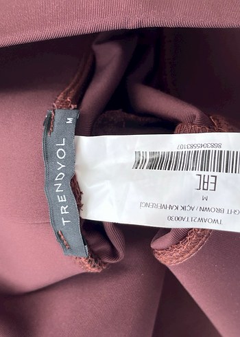 Bordo Midi Spor Tayt - Görsel 4