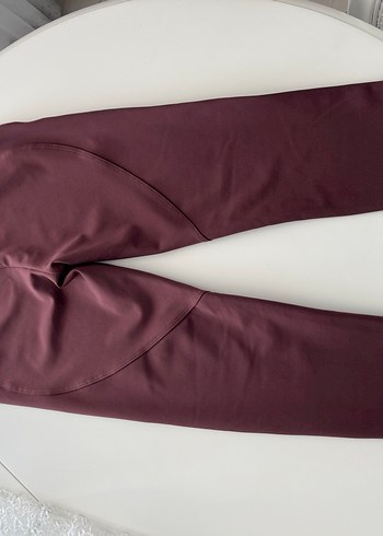 Bordo Midi Spor Tayt - Görsel 2