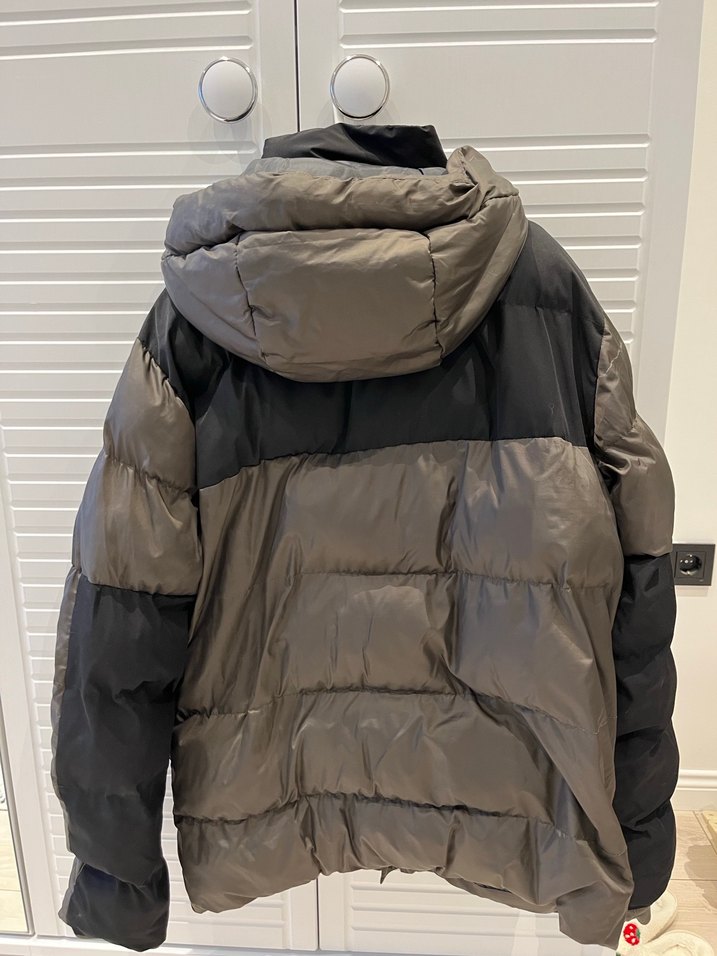 Kahverengi Fermuarlı erkek mont - Görsel 2