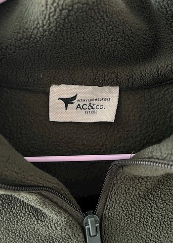 Erkek Gri Fermuarlı Yüksek Yakalı Polar - Görsel 3