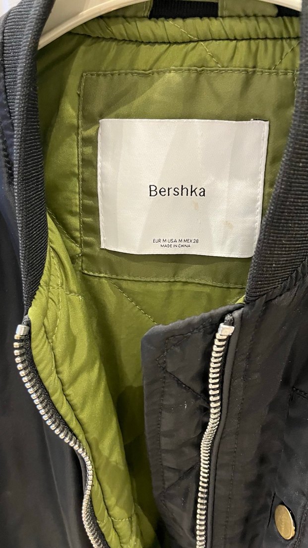 Kadın Siyah Fermuarlı Street Wear Ceket - Görsel 4