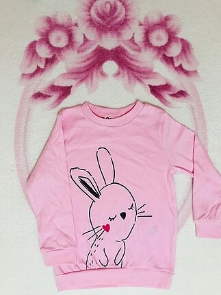 Pamuklu sweatshirt