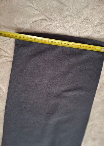 Gri Rahat Kesim Kadın Kumaş Pantolon - Görsel 6