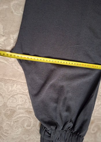 Gri Rahat Kesim Kadın Kumaş Pantolon - Görsel 7