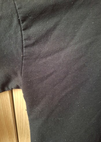 Siyah Kapüşonlu Kadın Sweatshirt - Görsel 6