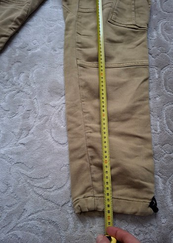 Bej Erkek Salaş Kemerli Pantolon - Görsel 6