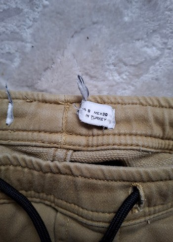 Bej Erkek Salaş Kemerli Pantolon - Görsel 8