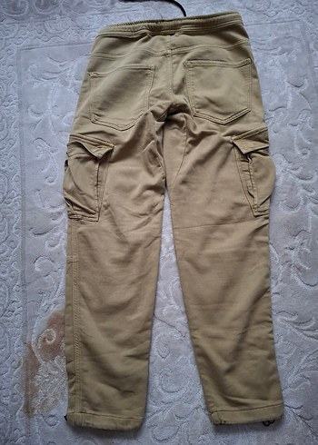 Bej Erkek Salaş Kemerli Pantolon - Görsel 2