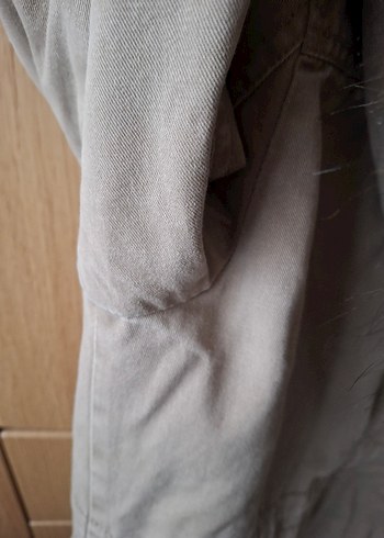 Bej Kürklü Midi Kadın Mont - Görsel 7