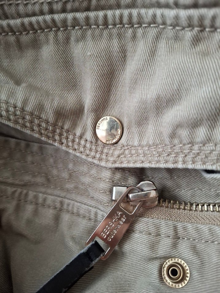 Bej Kürklü Midi Kadın Mont - Görsel 5