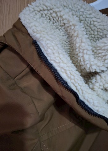 Kahverengi Yada Taba, Kapüşonlu Erkek Mont - Görsel 5