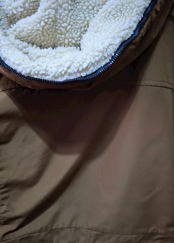 Kahverengi Yada Taba, Kapüşonlu Erkek Mont - Görsel 4