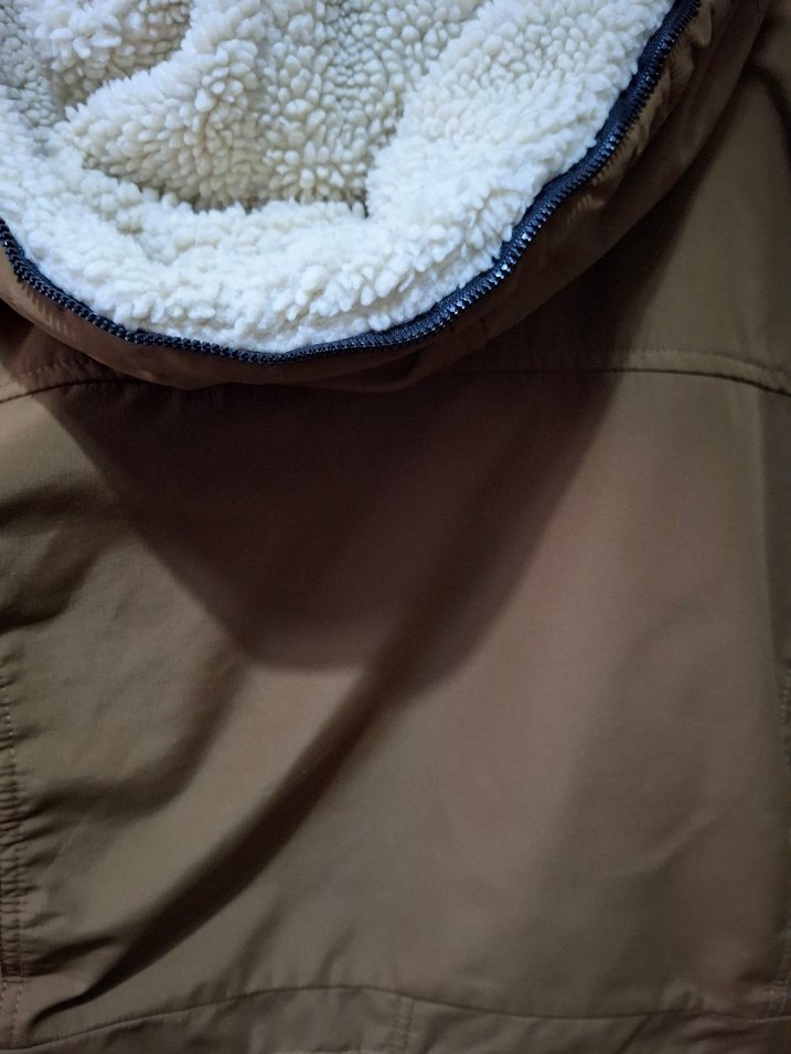 Kahverengi Yada Taba, Kapüşonlu Erkek  Mont - Görsel 4