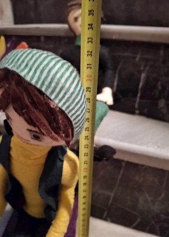 Renkli Kıyafetli El Yapımı Keçe Bebekler - Görsel 14