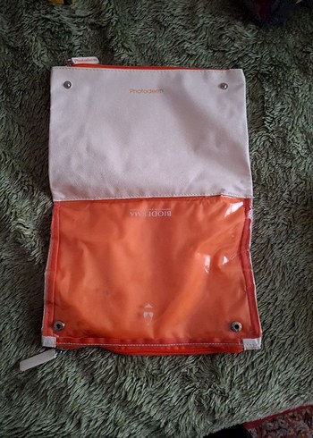 Kozmetik Plaj  Çantası, Çok Renkli, Baskılı, Pastel - Görsel 6