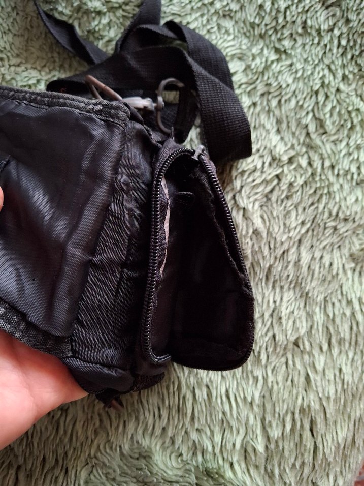 Siyah Erkek Omuz Çantası, Tokalı, Sokak Stili - Görsel 5