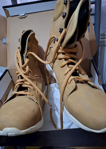 Bej Süet Bağcıklı Erkek Günlük Bot - Görsel 2