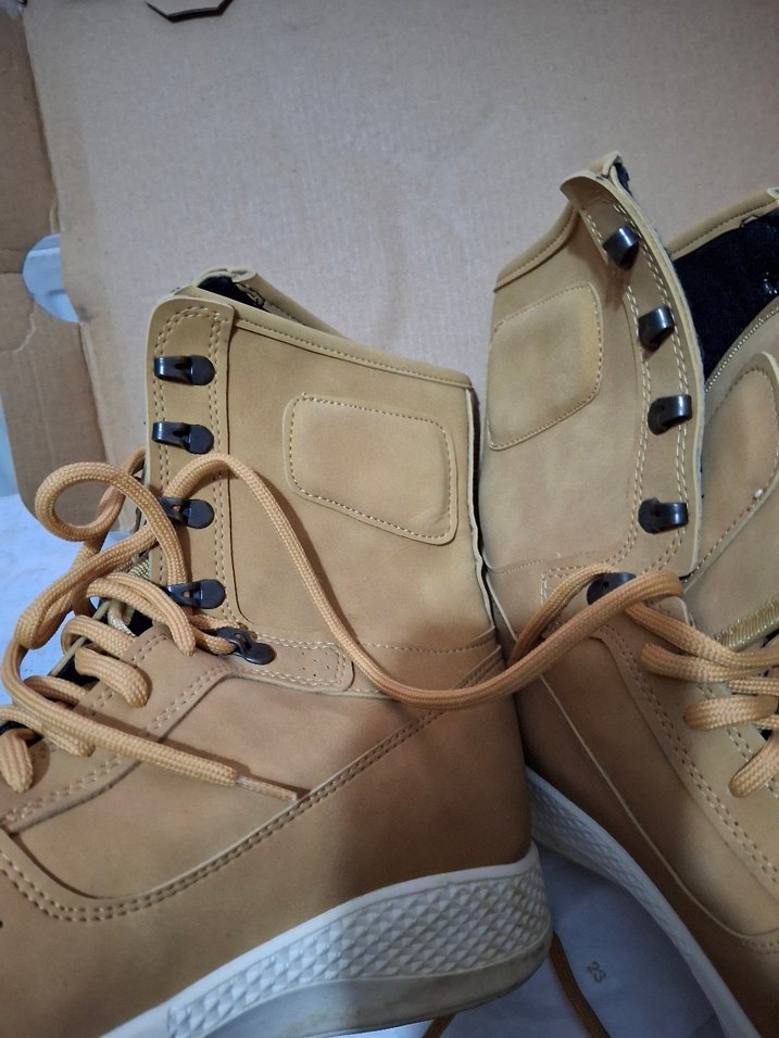 Bej Süet Bağcıklı Erkek Günlük Bot - Görsel 3