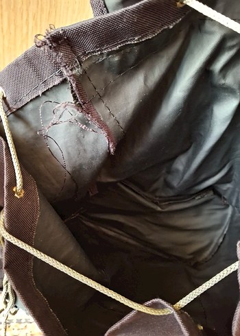 Siyah Tokalı Kadın Sırt Çantası - Görsel 7