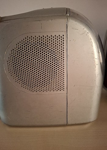 Gri Premier Mini CRT Monitör Televizyon ve Radyo - Görsel 4