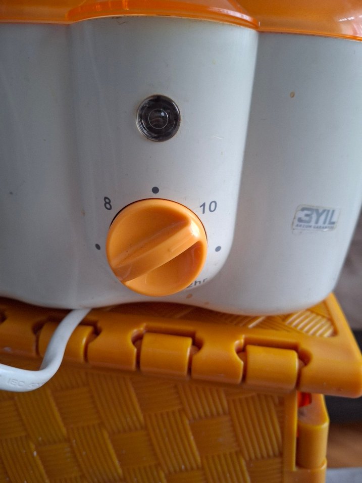 Arzum Bebbe  Yoğurt Yapma Makinesi Turuncu- Krem - Görsel 2