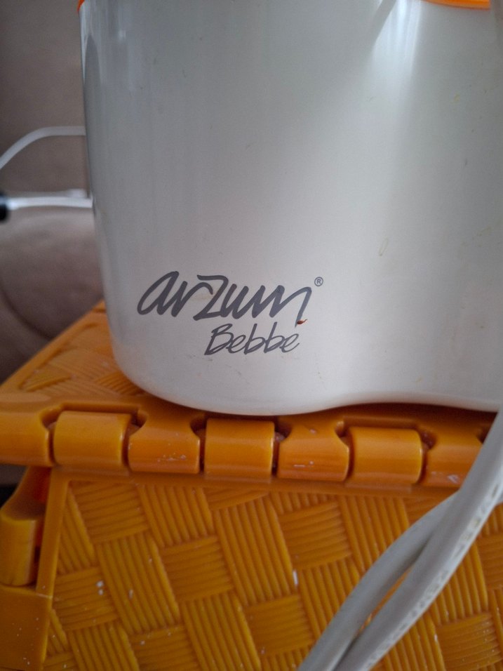 Arzum Bebbe  Yoğurt Yapma Makinesi Turuncu- Krem - Görsel 4