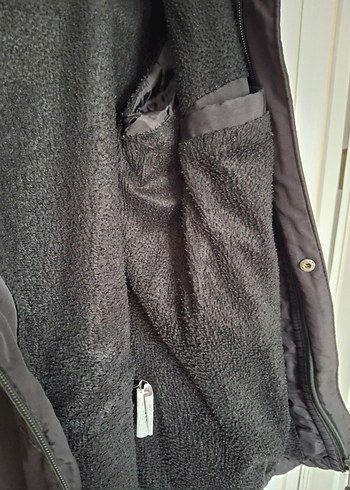 Fermuarlı Siyah Biker Ceket Mont - Görsel 4