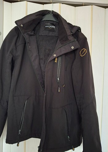 Fermuarlı Siyah Biker Ceket Mont - Görsel 2