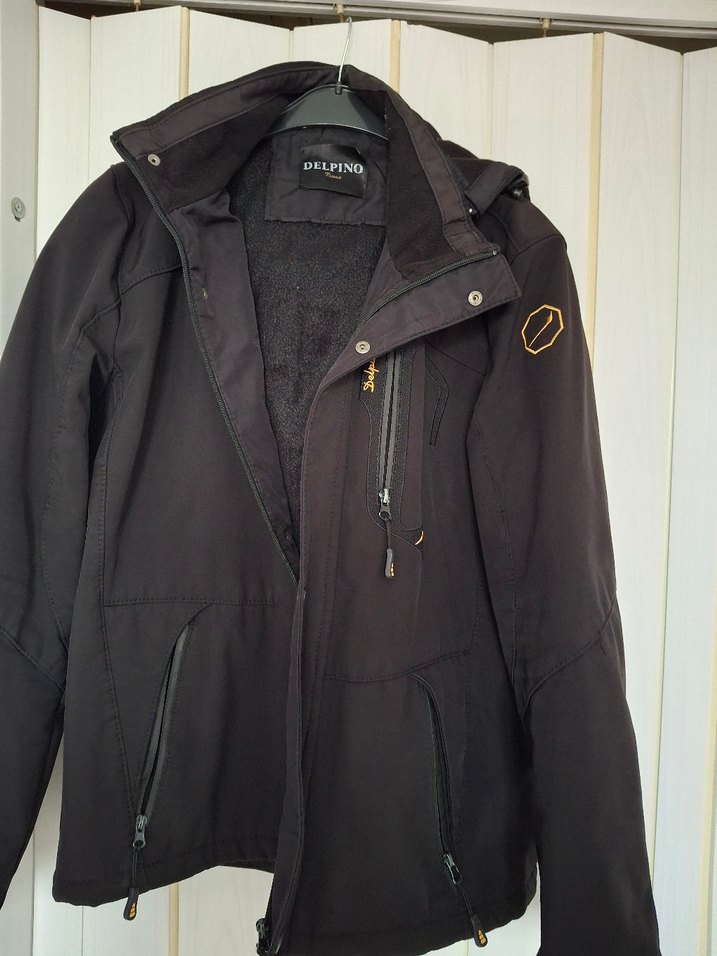 Fermuarlı Siyah Biker Ceket Mont - Görsel 2