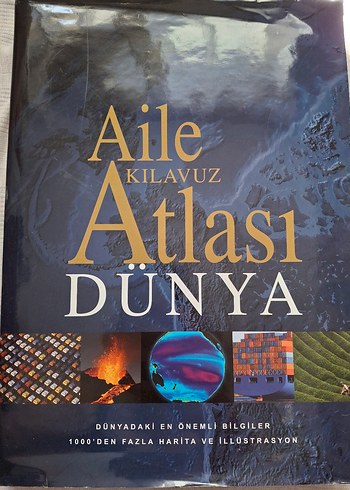 Aile Kılavuz Atlası Dünya - 1000'den Fazla Harita